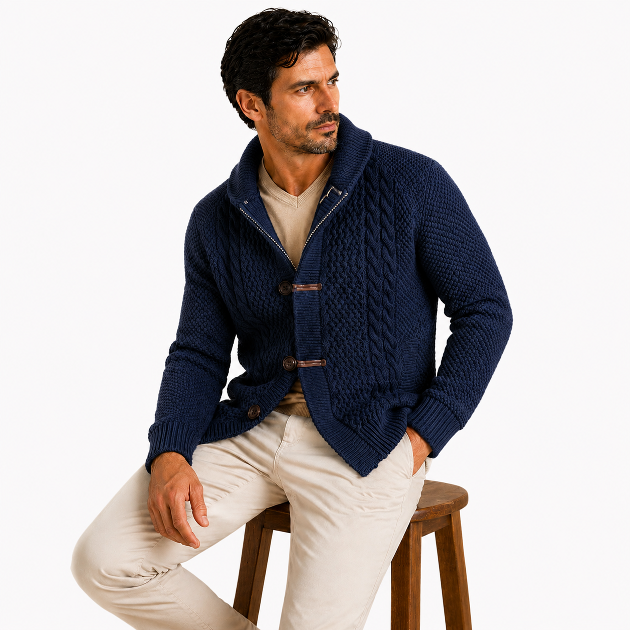 Cardigan Bot Swed - Imagen 3