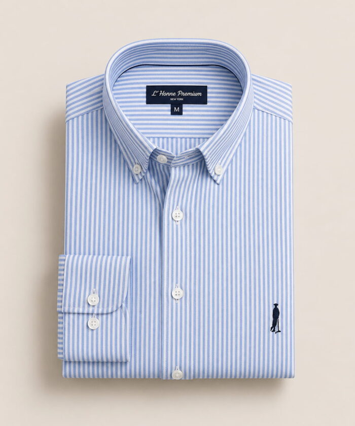 Alternative view of Camisa Westminster Blue
