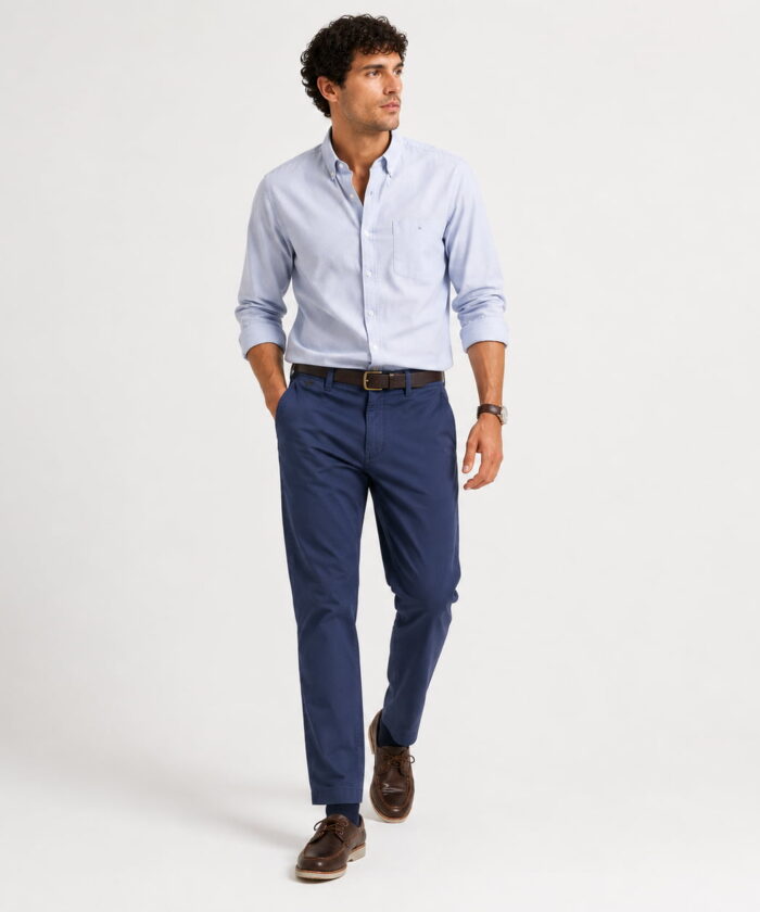 Alternative view of Pantalon gabardina stretch calce perfecto