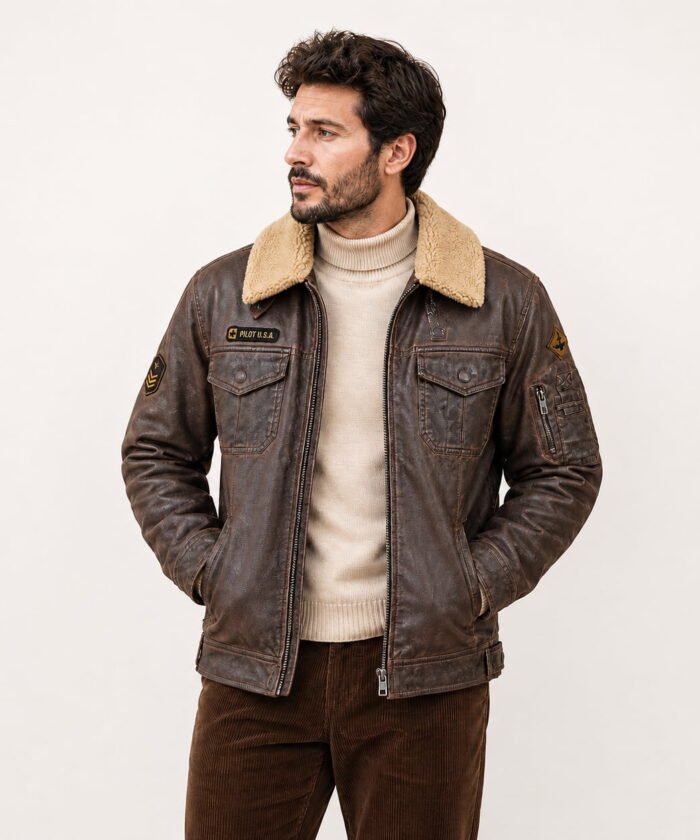 Casaca Aviador Heritage – Cuello Chiporro