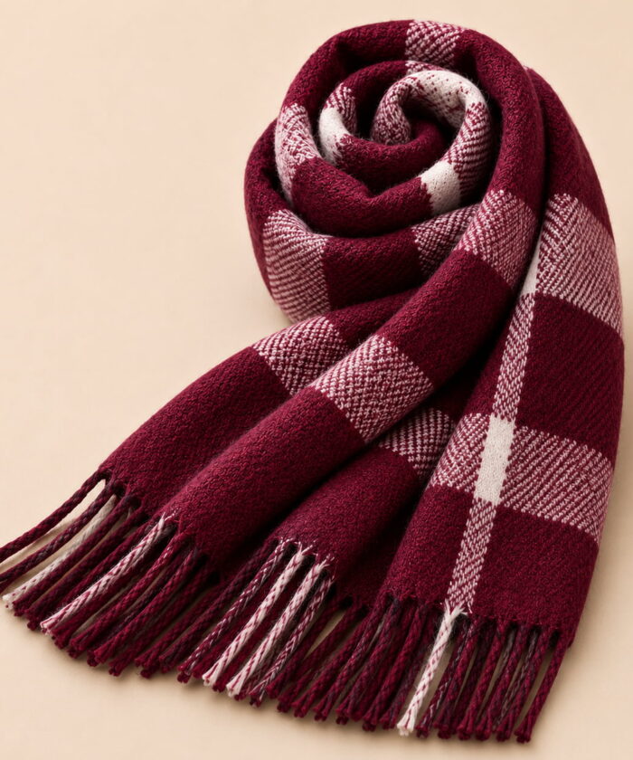 Bufanda Bordeaux Heritage