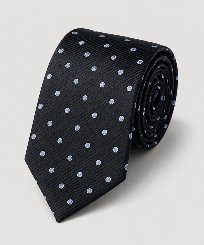 Corbata Milano Dot Black
