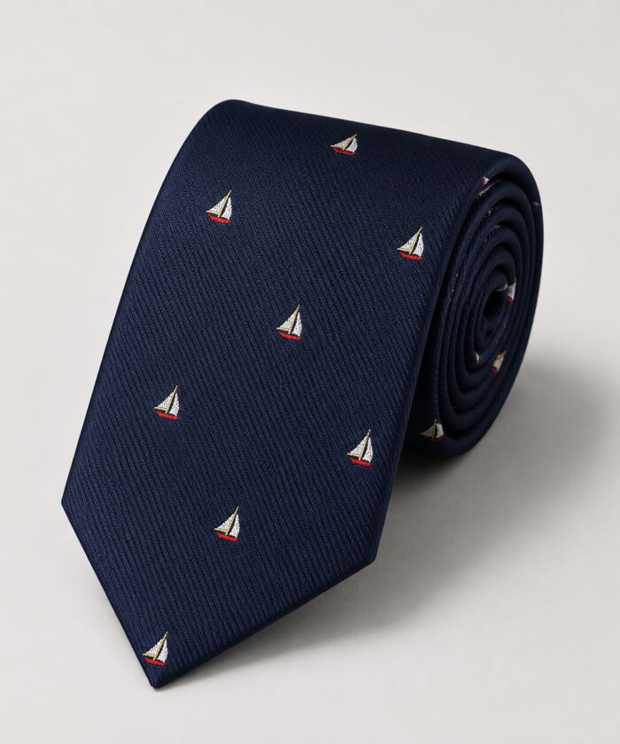 Corbata Yacht Club Navy