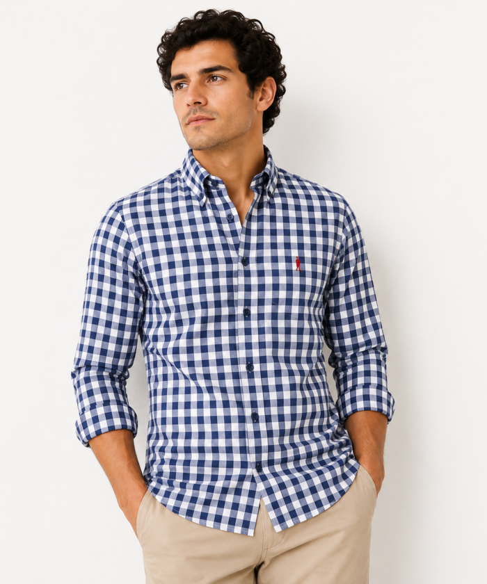 Camisa Hampton Navy