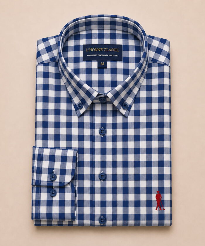 Alternative view of Camisa Hampton Navy
