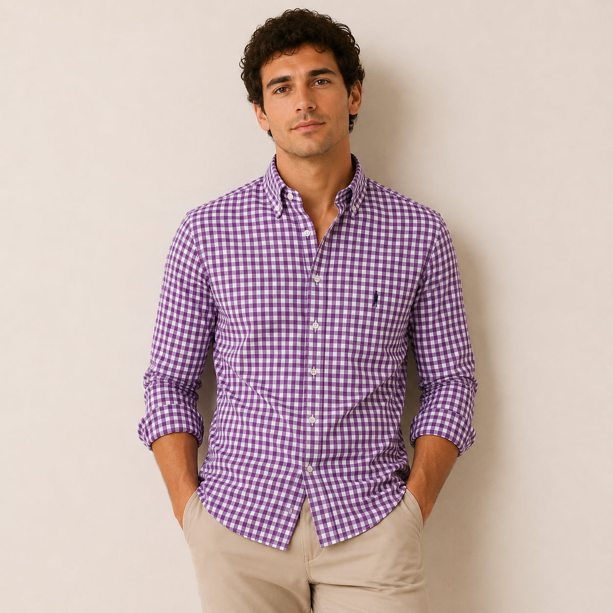 Camisa Hampton Check