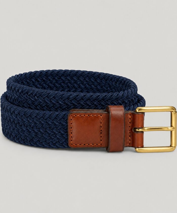 Cinturón Trenzado Navy