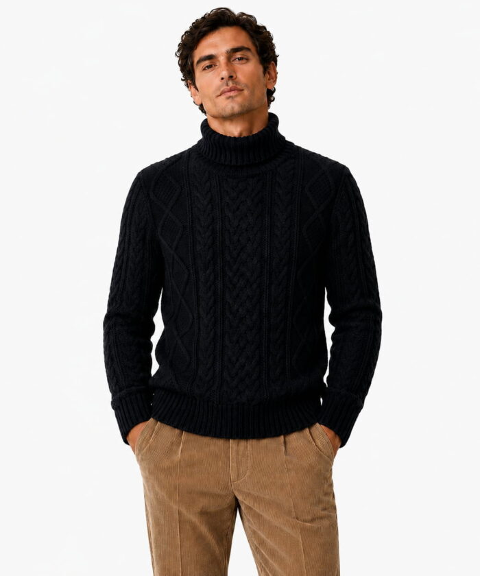 Sweater Beatle Durham Azul Marino