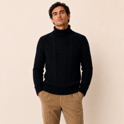 Sweater Beatle Durham Azul Marino