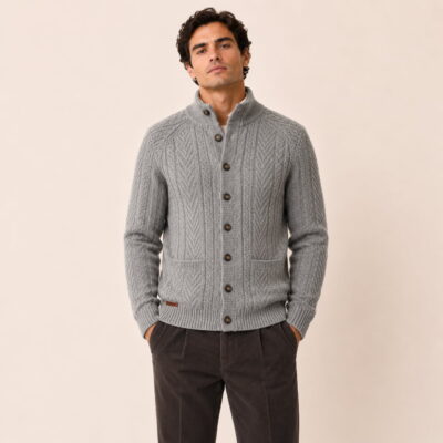 Cardigan Aberdeen Gris